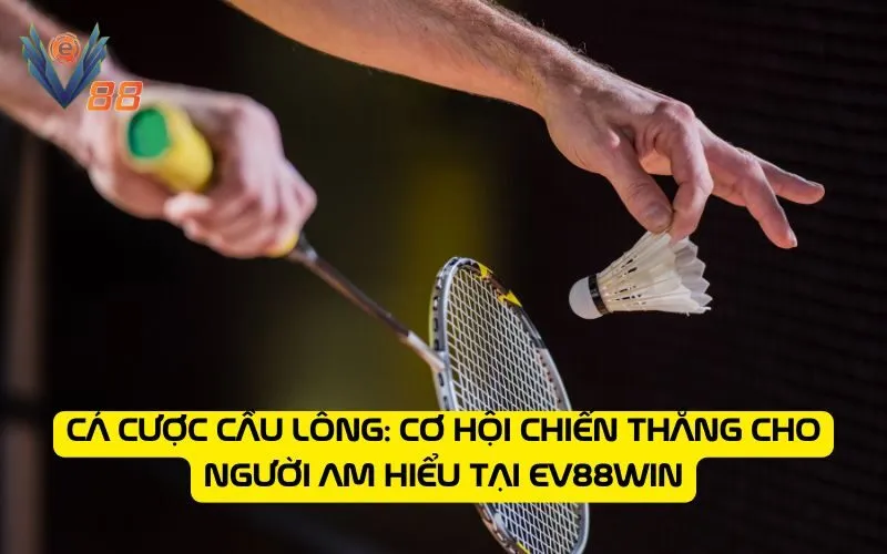 Cá cược cầu lông: Cơ hội chiến thắng cho người am hiểu tại EV88WIN